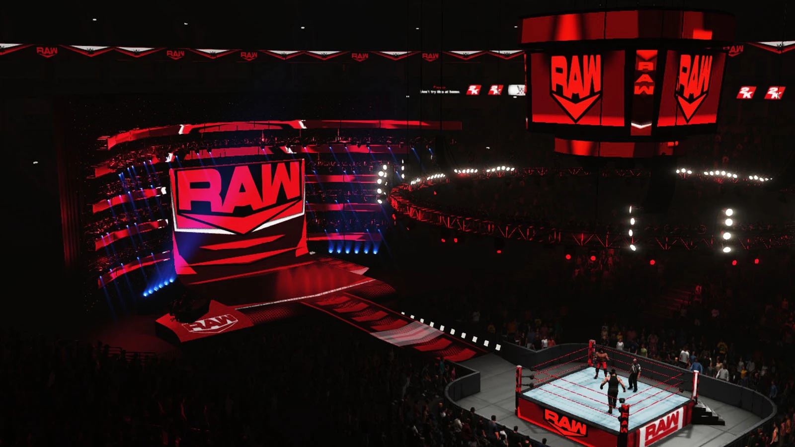 WWE 2K19 "RAW 2020 Arena MOD"