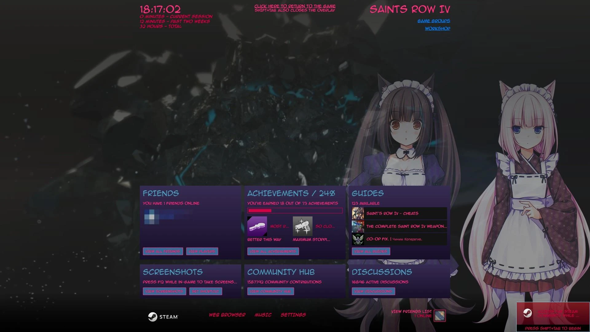 Nekopara "Skin for Steam"