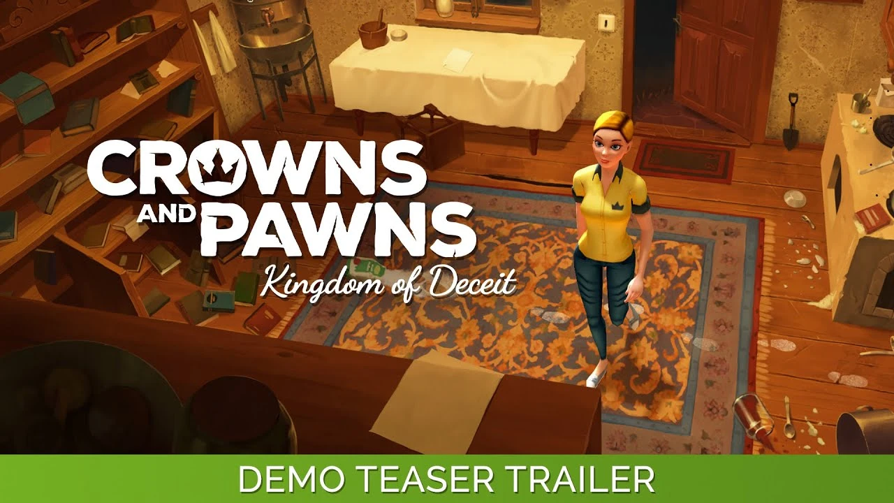 Для очаровательной приключенческой игры Crowns and Pawns: Kingdom of Deceit стала доступна новая демоверсия в Steam