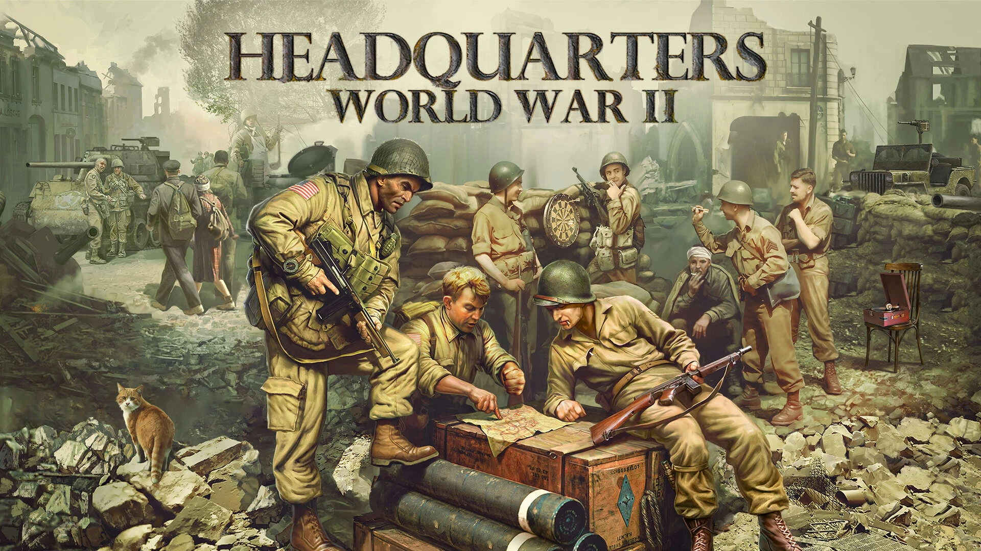 Headquarters: World War II "Таблица для Cheat Engine" [UPD: 02.05.2024] {Blueskadoo}