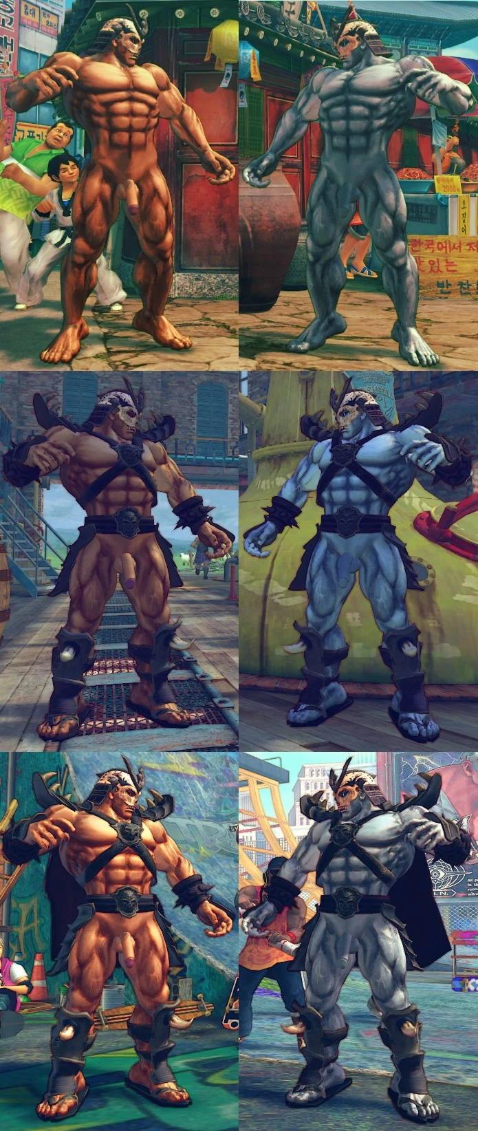 Ultra Street Fighter 4 "Скин: Seth Kahn (Nude)"