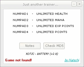 Xotic: Трейнер/Trainer (+4) [2.8] {HoG/Hatschi}
