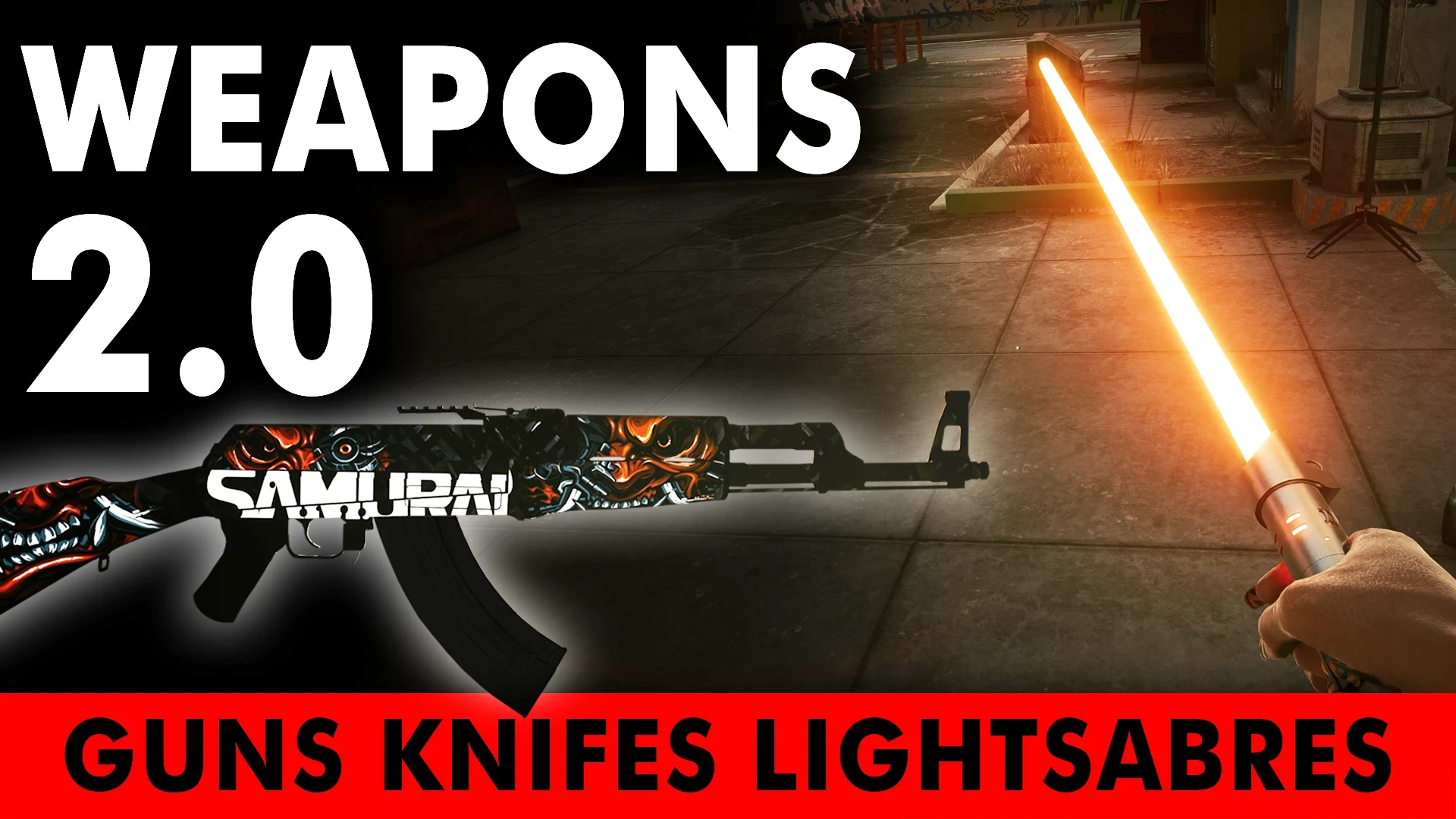 Cyberpunk 2077 "Новое оружие 2.0" {spawn0}