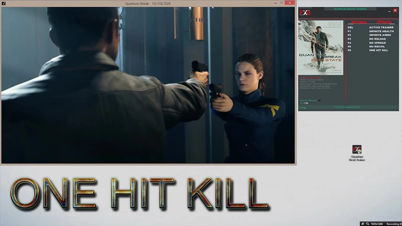 Quantum Break: Трейнер/Trainer (+6) [1.0] {FutureX}