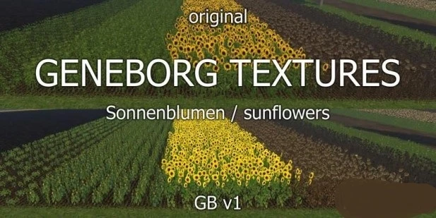 Farming Simulator 15 "Sunflowers Textures v 1.0"