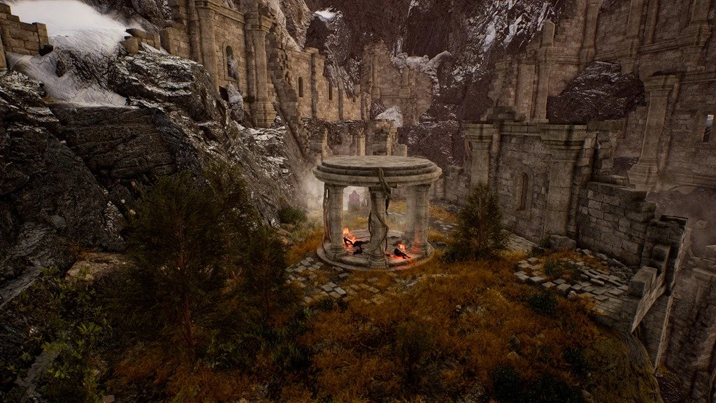 Новые великолепные скриншоты предстоящей ролевой игры с открытым миром Spellmaster: The Saga