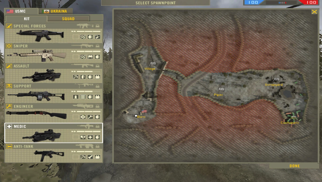 Battlefield 2 "Небольшой мод с DLC от EA"