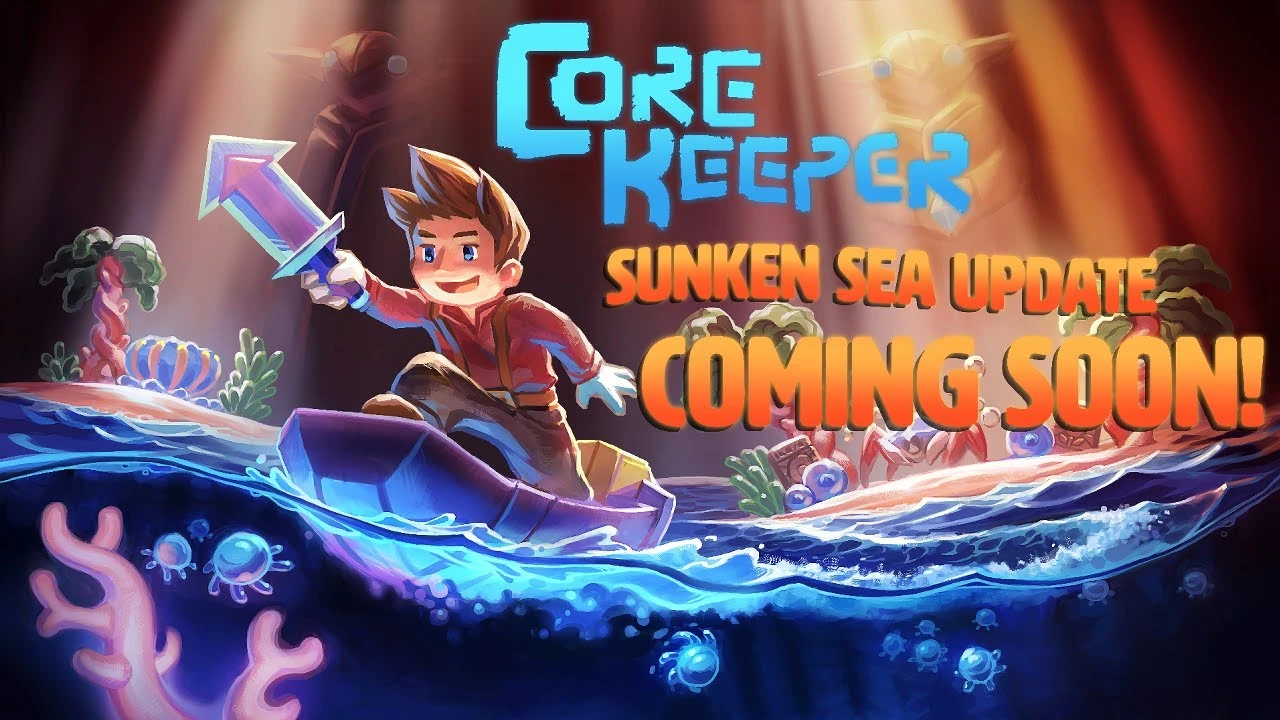 Новый биом и новый босс появятся в Core Keeper с выходом обновления Sunken Sea 15 июня