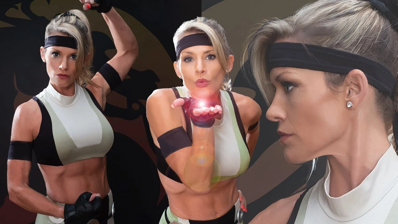 Модель Сони Блейд из Mortal Kombat 3 вновь вернулась в образ и порадовала фанатов