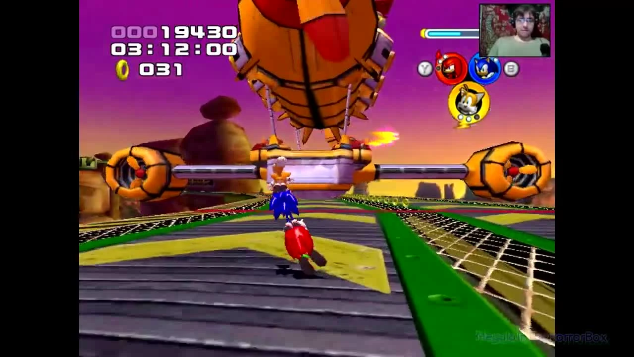 Sonic Heroes - 8. Яичный Альбатрос и жабы прохождение на русском