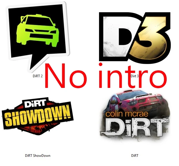 DiRT 3 "No intro Fix"