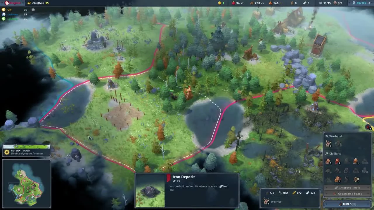 Northgard: обзор игры в раннем доступе