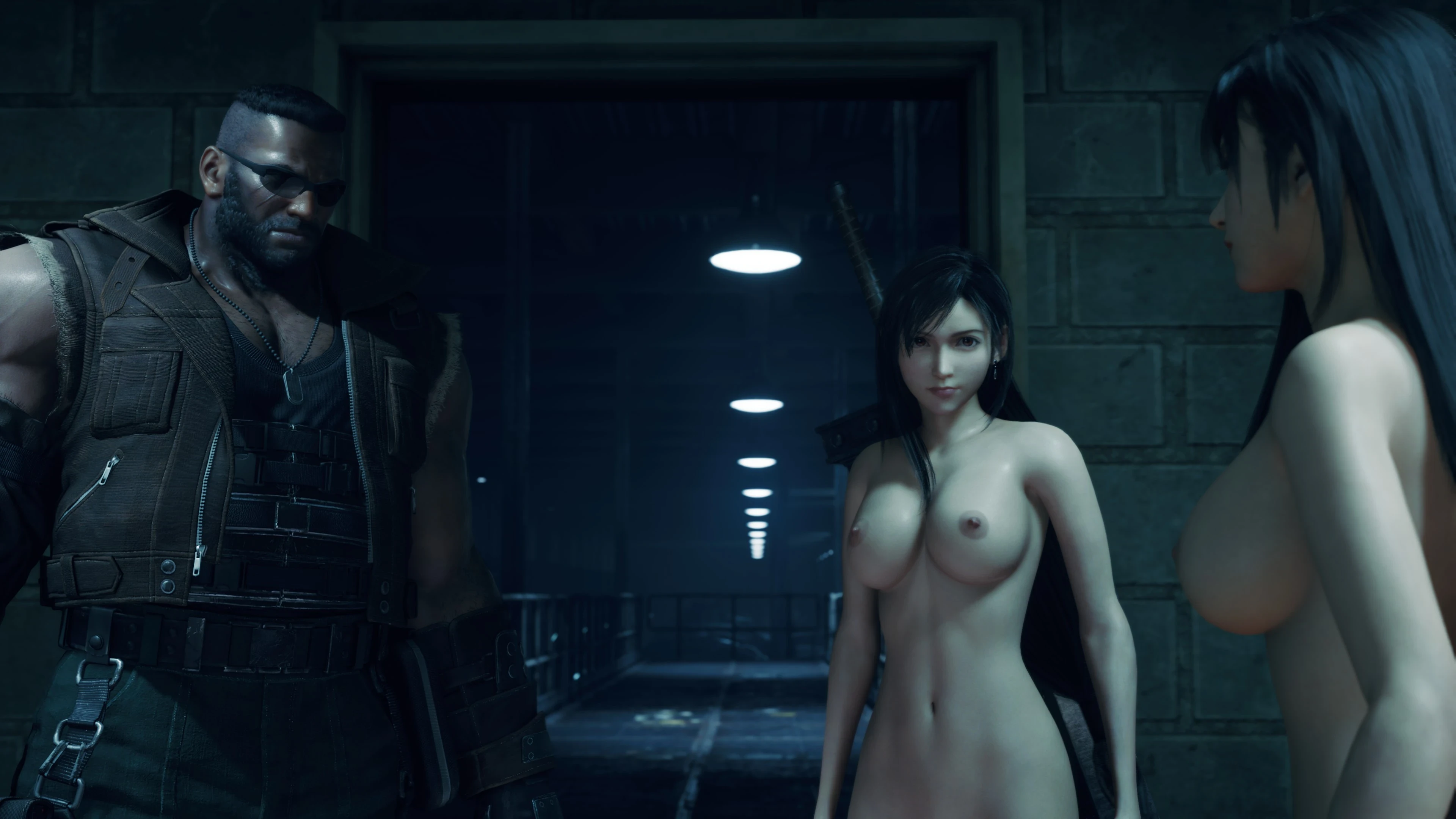 Final Fantasy 7 Remake "Голая Тифа заменяет Клауда"