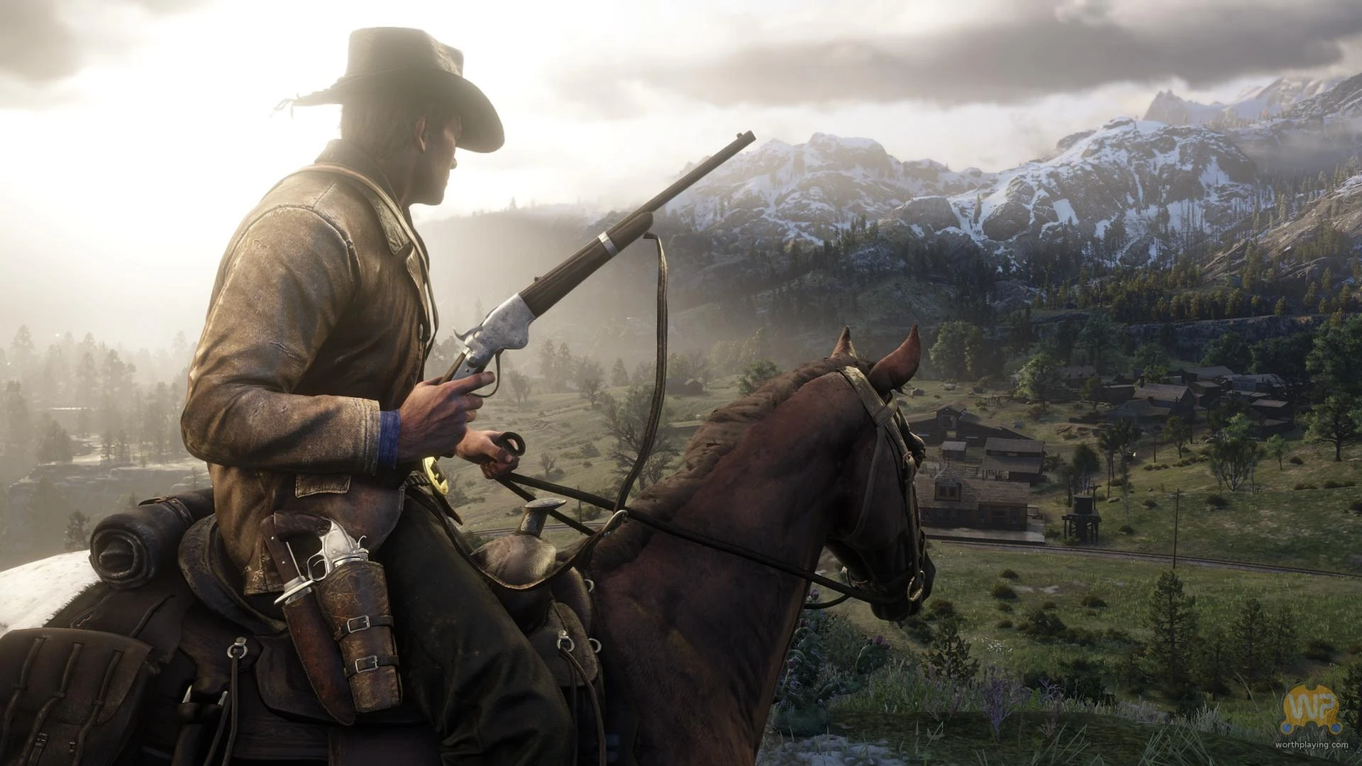 38 официальных релизных скриншотов Red Dead Redemption 2