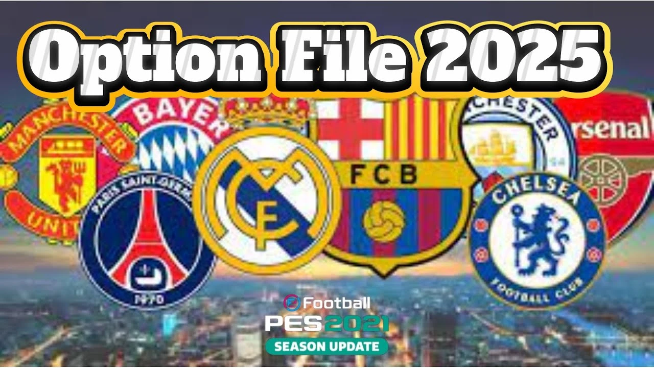 eFootball PES 2021 "Файл опций General Сезон 2024-2025" [1.0] (PS4/PS5/PC)