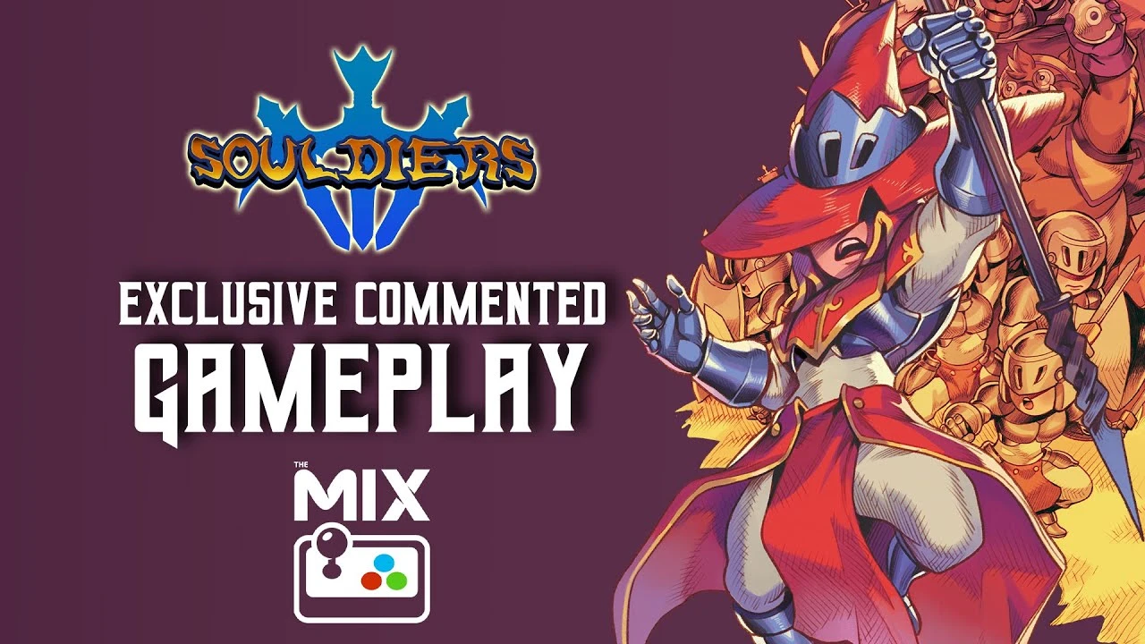 Геймплейный трейлер метроидвании Souldiers