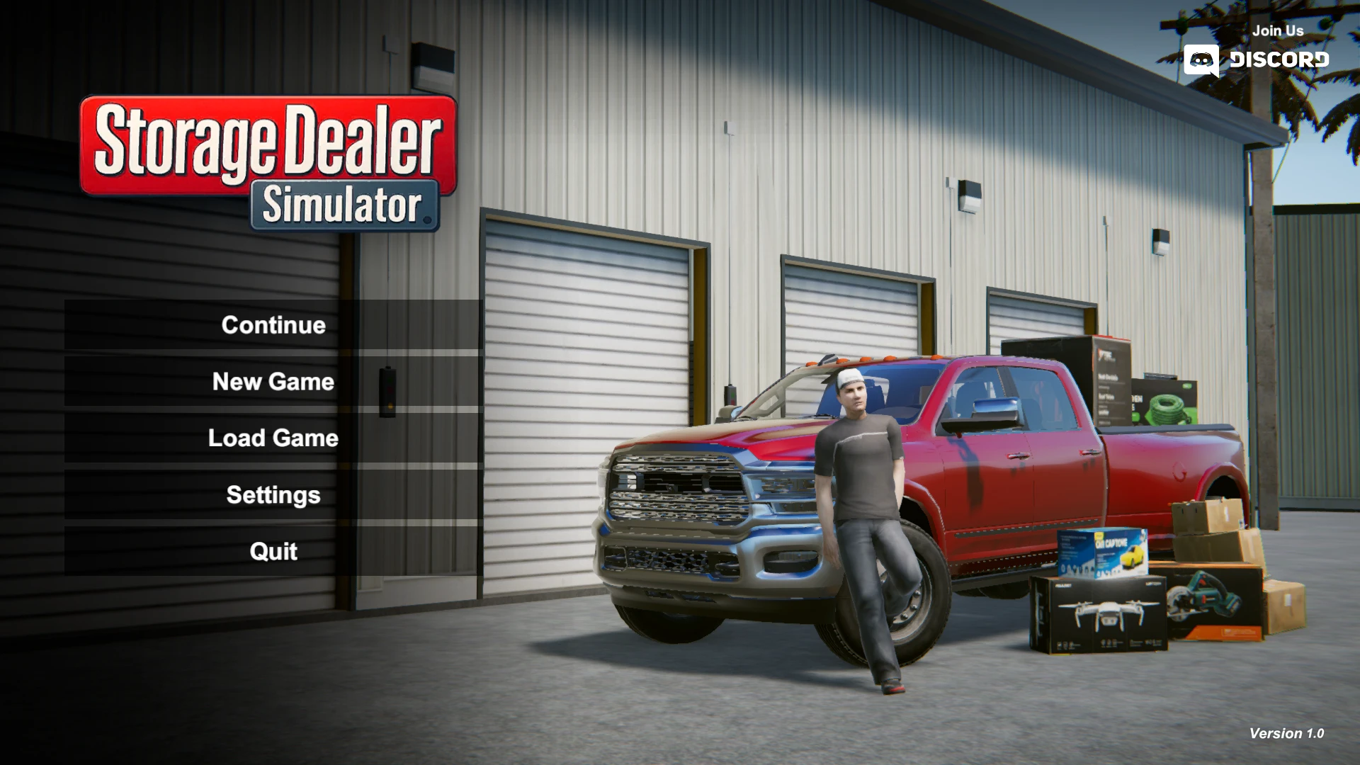 Storage Dealer Simulator "Сохранение - новая игра + с деньгами" [v1.0]