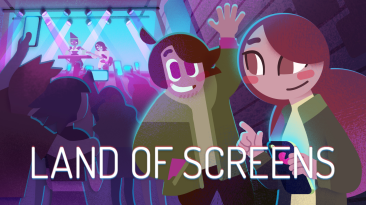 Геймплей point-and-click приключения Land of Screens