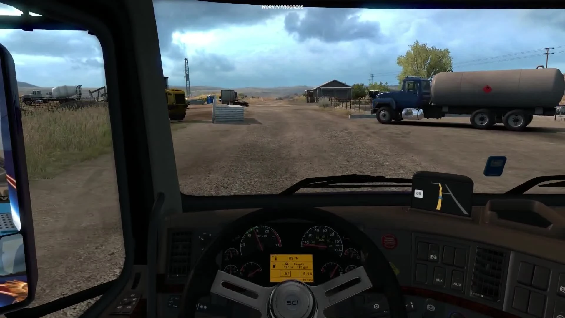 American Truck Simulator - Штат Юта: Дорога к Голодному Водохранилищу. Геймплей