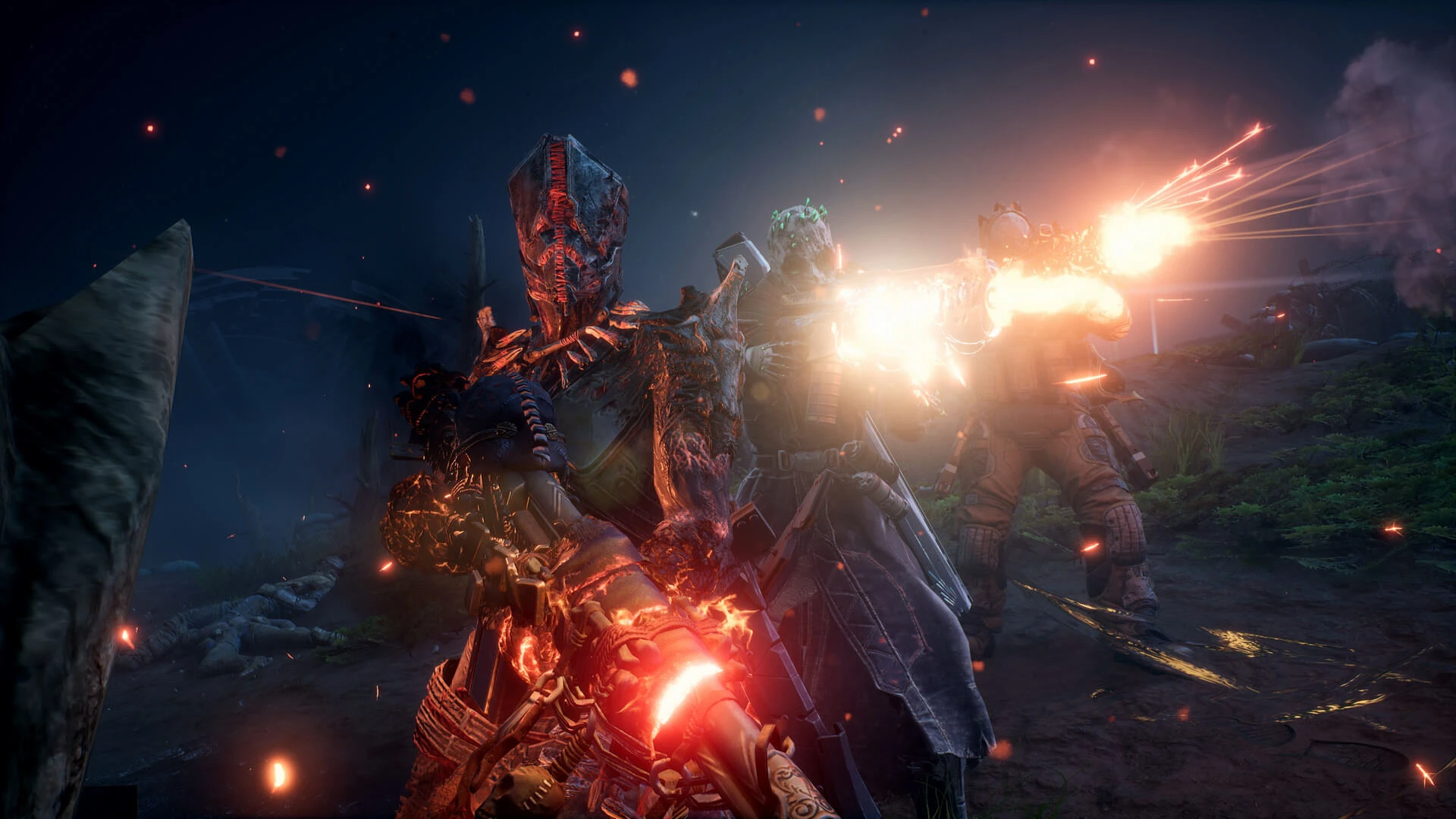 Новые скриншоты и трейлер кооперативного геймплея для Outriders