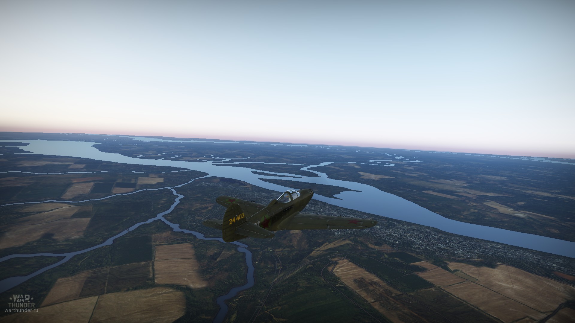 War Thunder "Камуфляж пилота советской P-39K Глинки Б.Б"