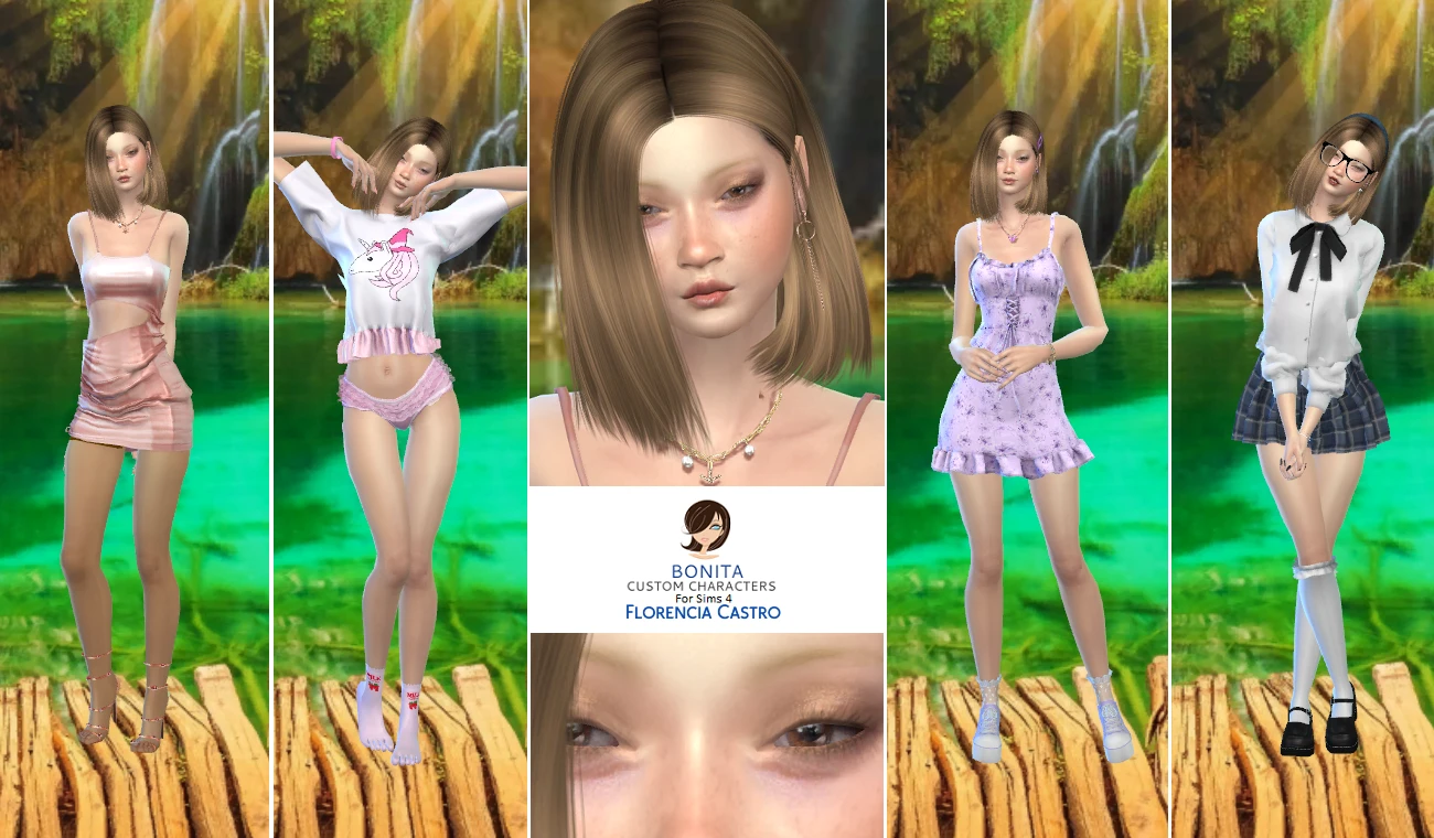 The Sims 4 "Персонаж - Флоренсия Кастро"