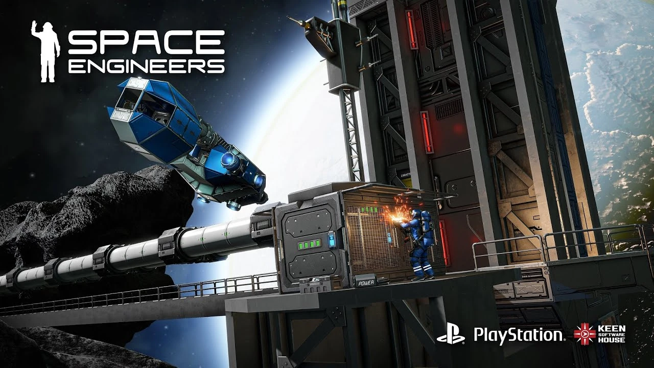 Космическая песочница Space Engineers вышла на PlayStation