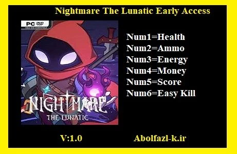 Nightmare: The Lunatic: Трейнер/Trainer (+6) [1.0/EA] {Abolfazl.k}