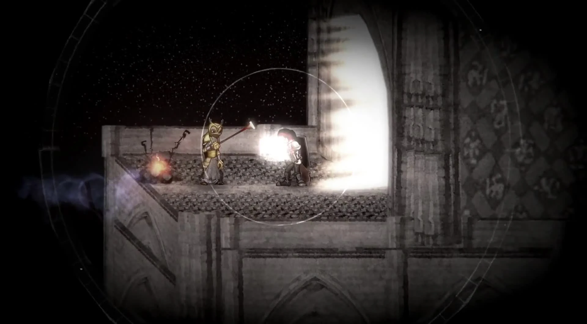 Трейлер 2D-экшена Salt and Sanctuary