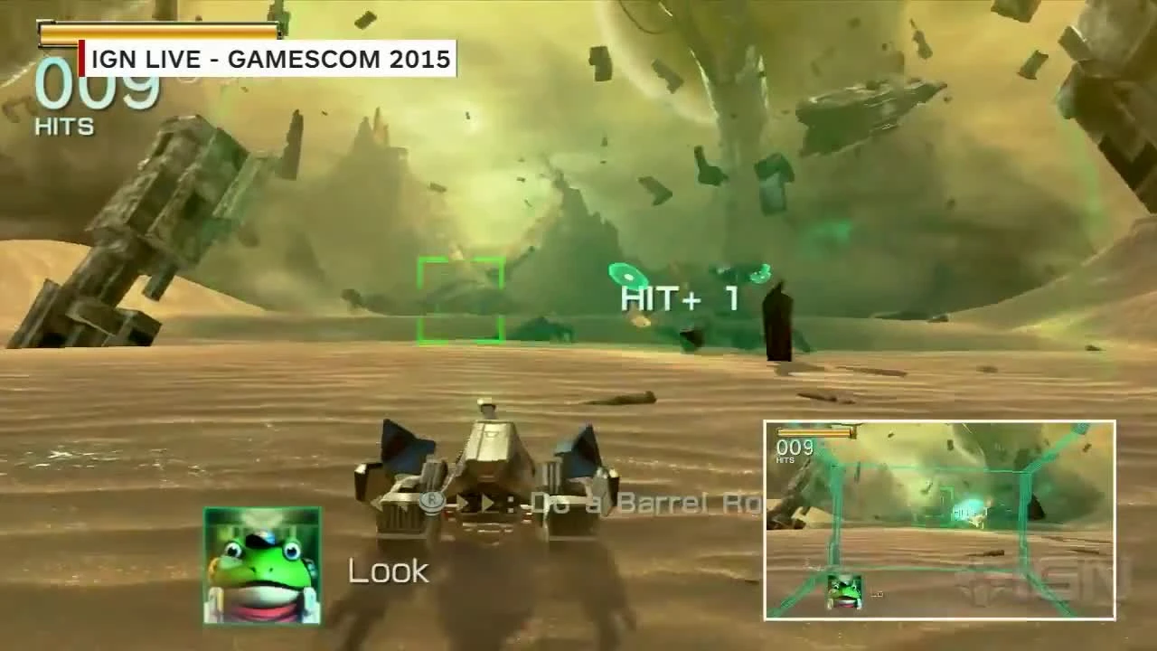 Star Fox Zero "Геймплей Gamescom 2015"