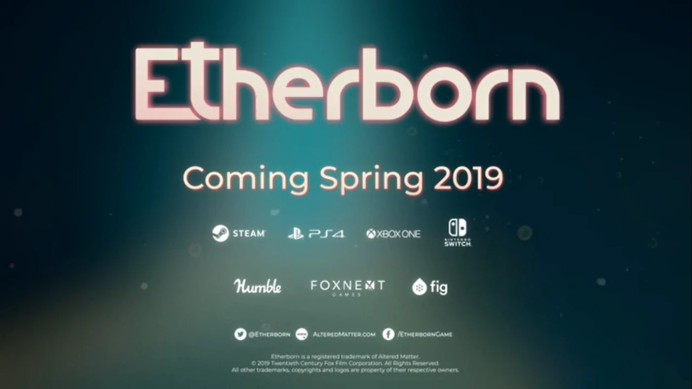 Геймплей гравитационной головоломки Etherborn в трейлере "Возрождение"