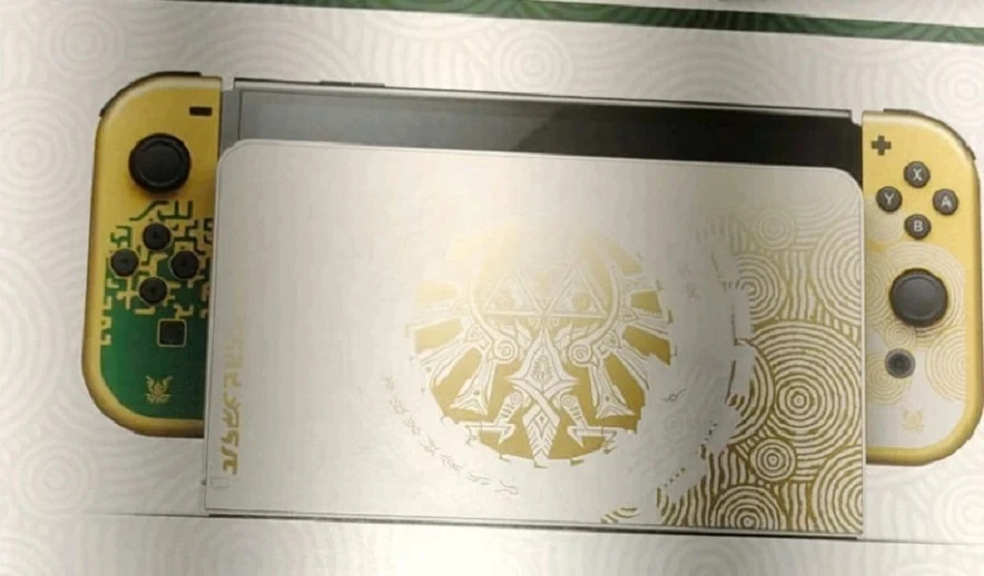 В сети появились фото Nintendo Switch в стиле The Legend of Zelda: Tears of the Kingdom