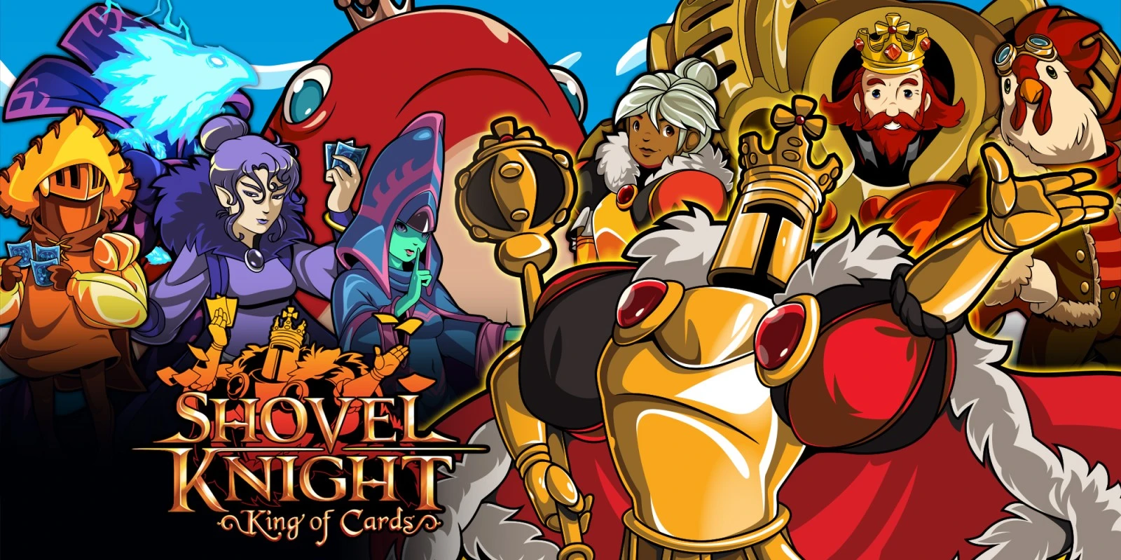 В Steam состоялся выход игры Shovel Knight: King of Cards