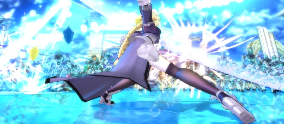 Новые снимки экрана из Fate/Extella