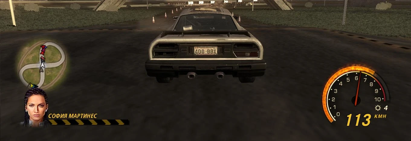 FlatOut: Ultimate Carnage "Текстурированная миникарта - Textured minimap"