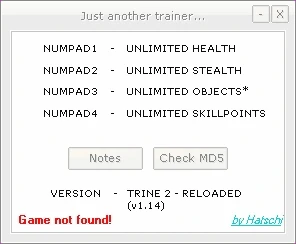 Trine 2: Трейнер/Trainer (+4) [1.14] {HoG/Hatschi}