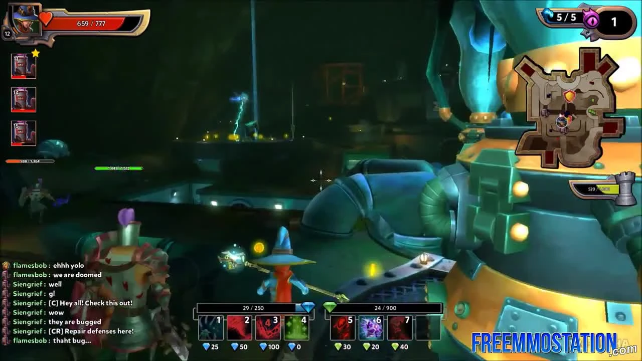 Dungeon Defenders 2 "Первое виденье игры - геймплей"