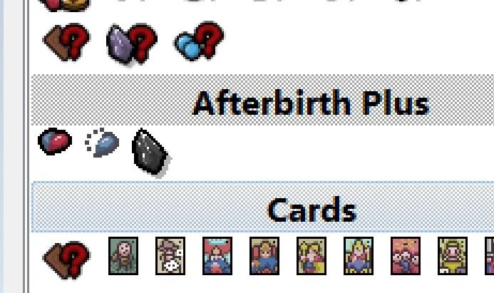 Binding of Isaac "Basement Renovator for Afterbirth Plus"