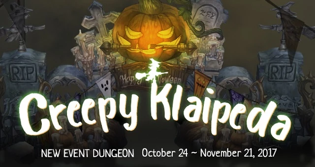 Tree of Savior - Хэллоуинское подземелье Creepy Klaipeda
