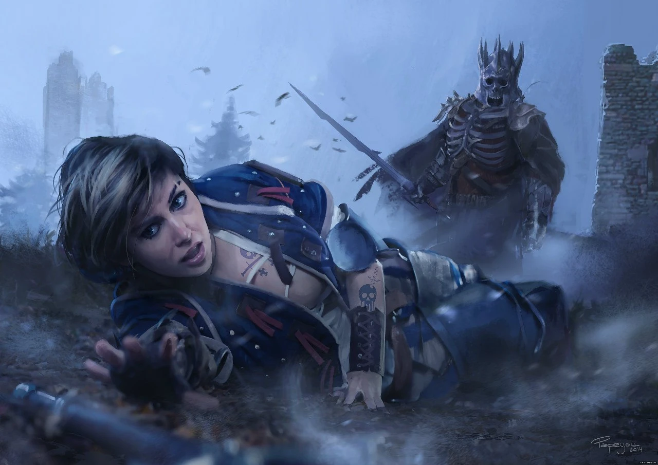 Ведьмак 3, несколько фанатских артов