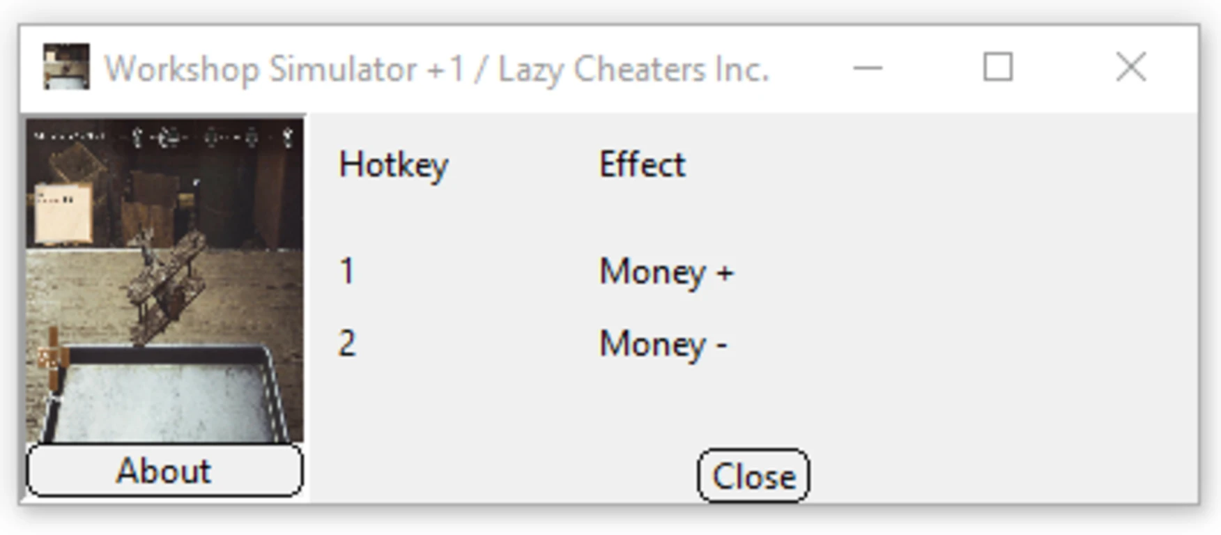 Workshop Simulator "Трейнер +2" [1.2.10536] {Reddo}