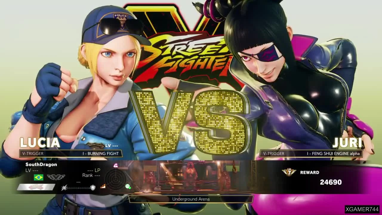 Street Fighter 5 - Прохождение аркады за Lucia