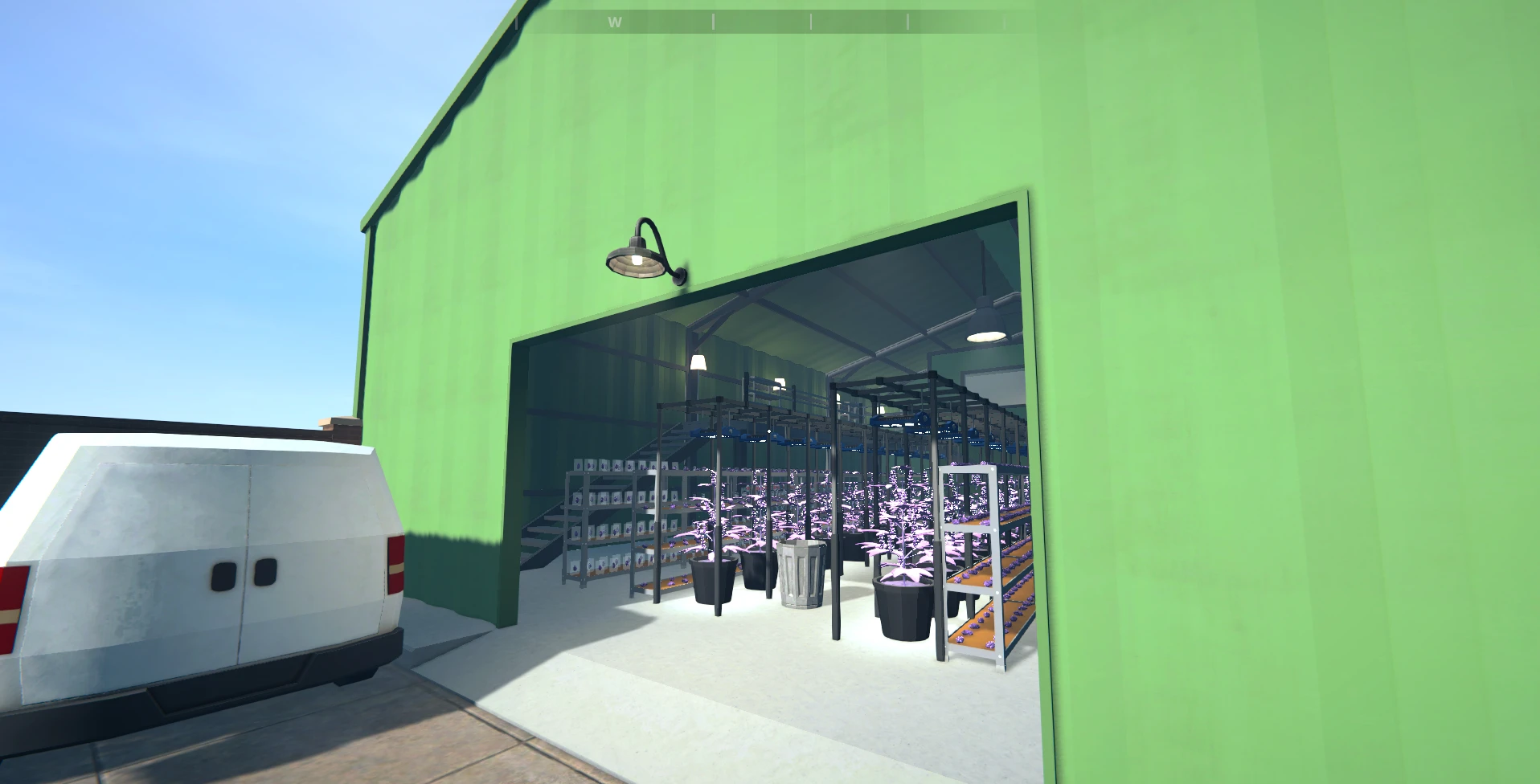 Schedule l "Сохранение - Обустроенный склад в порту, всё прокачено, много денег"