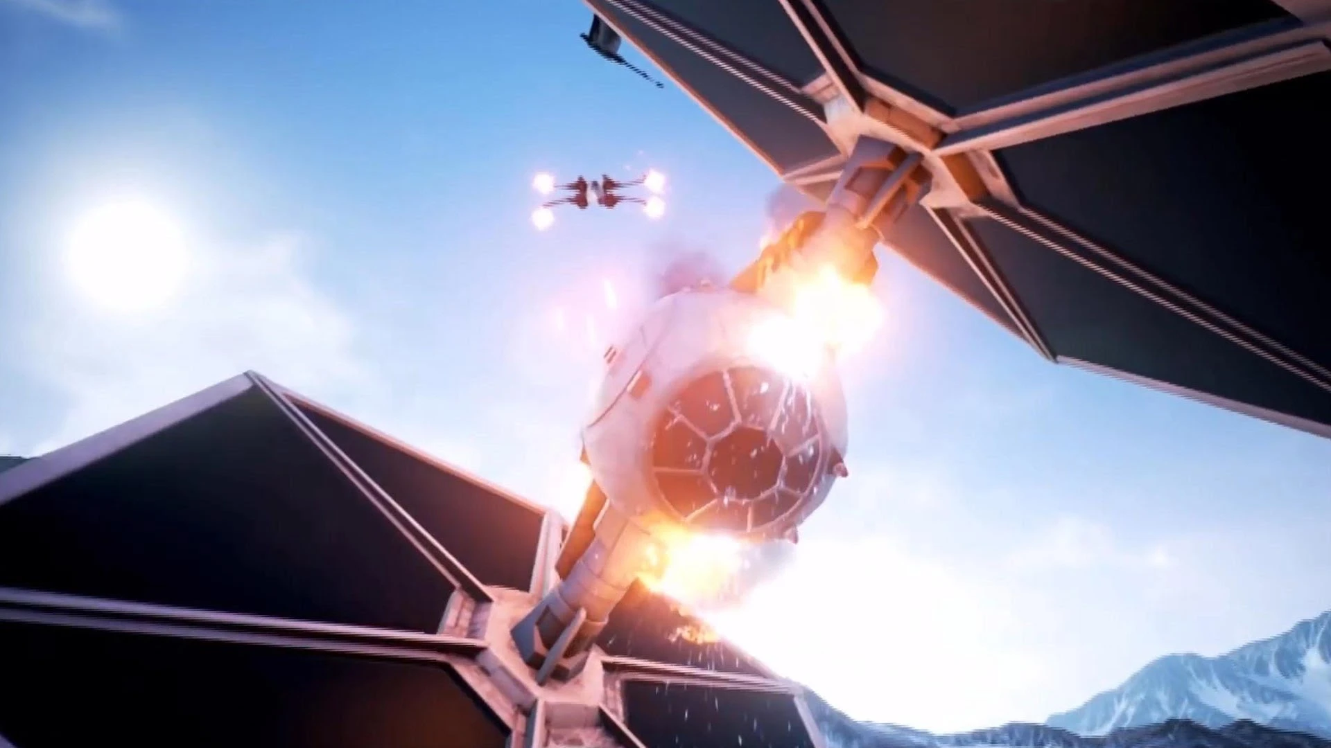 Выход в космос в Galaxy in Turmoil, духовном наследнике Star Wars: Battlefront