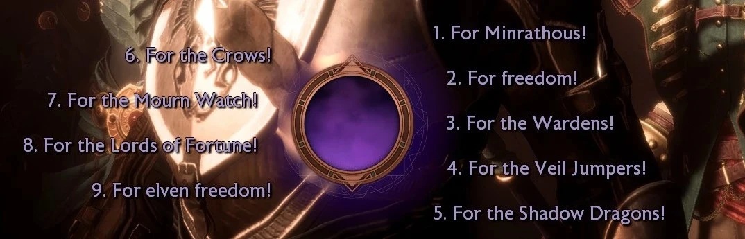 Dragon Age: The Veilguard "Возможность отыгрыша за разные фракции в одном прохождении"