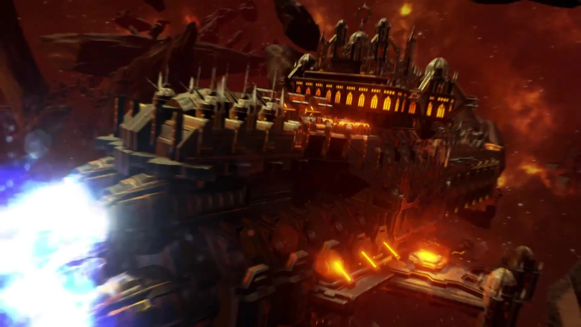 Космические костелы в тизере Battlefleet Gothic: Armada