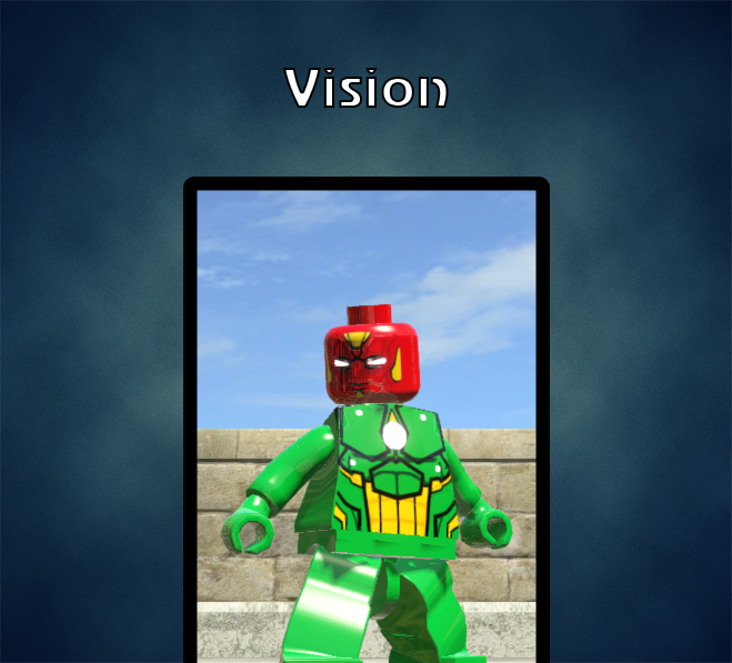 LEGO Marvel Super Heroes "Vision by Tony Staff"