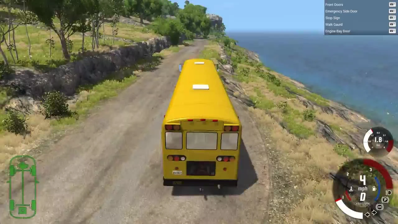 ШКОЛЬНЫЙ АВТОБУС КРАШ-ТЕСТ - BeamNG Drive