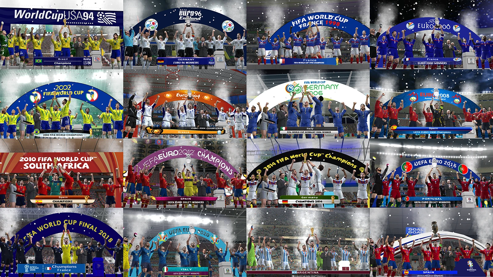 PES 6 "International Tournament ЕВРО (1994-2022)" [1.0]