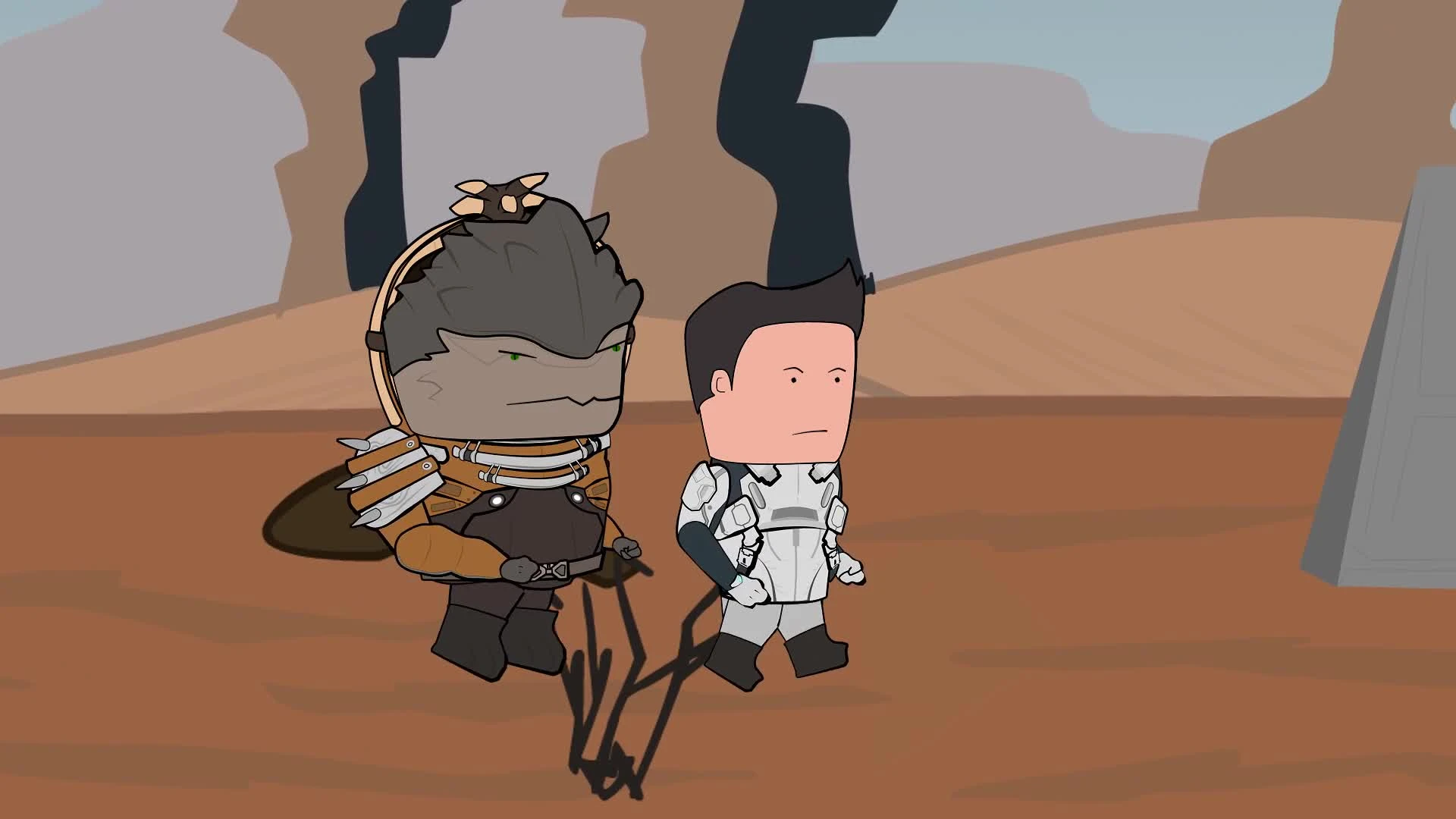 Уэс и Флинн Играют в Mass Effect Andromeda [s02e10]